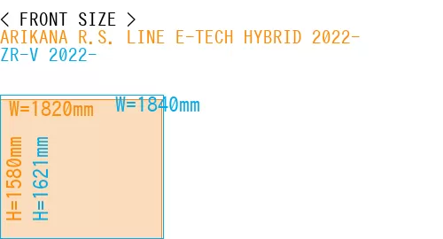 #ARIKANA R.S. LINE E-TECH HYBRID 2022- + ZR-V 2022-